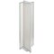 Azar Displays Pinwheel Pegboard Floor Display on Revolving Base. Spinner Rack Stand 700460-WHT - alternate 1
